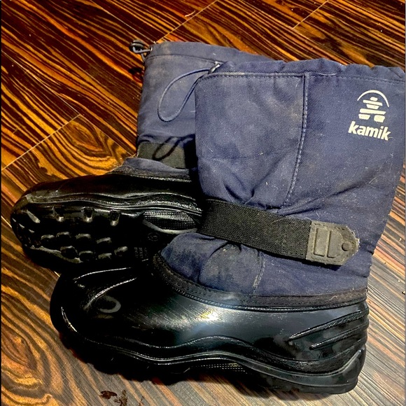 Kamik Brand Boys Winter Boots Size 5 